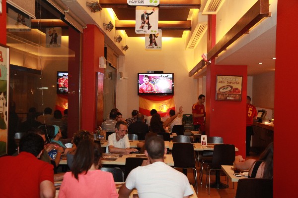 Euro 2012  Final Spain Vs Italy @ ZwZ